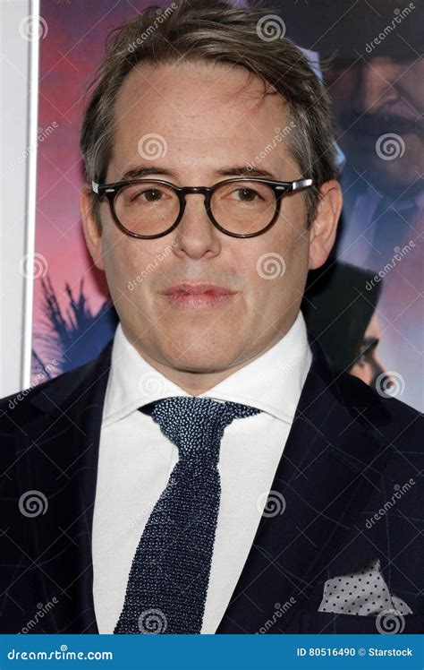 Matthew Broderick Imagen Editorial Imagen De Alero Beth 80516490