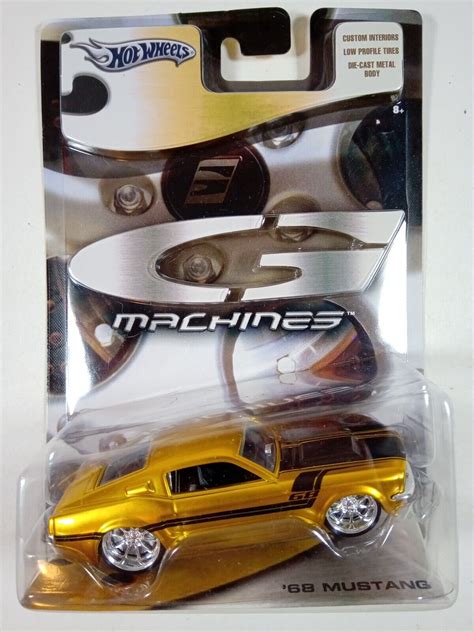 2005 Hot Wheels G Machines Gold 68 Ford Mustang 150 Ebay