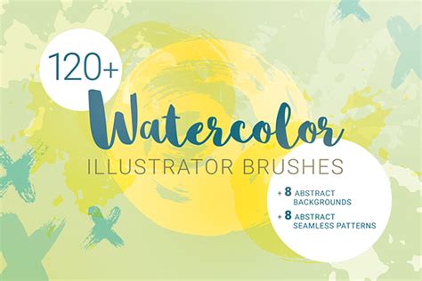 Set of Watercolor Illustrator Brushes on Behance