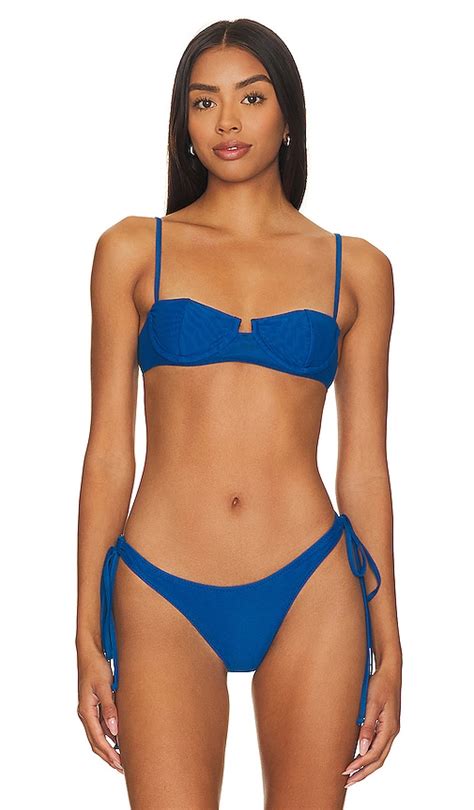 Gonza Bralette Bikini Top In Vanesa REVOLVE