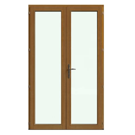 Porte-fenêtre bois H.215 x l.100 cm ouvrant à la française 2 vantaux ...