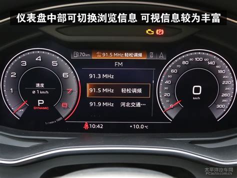 2019款奥迪A6L仪表盘样式怎么样 太平洋汽车