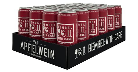 Bembel With Care Apfelwein Kirsch Karton 24 X 0 5 L Dose Einweg Ihr