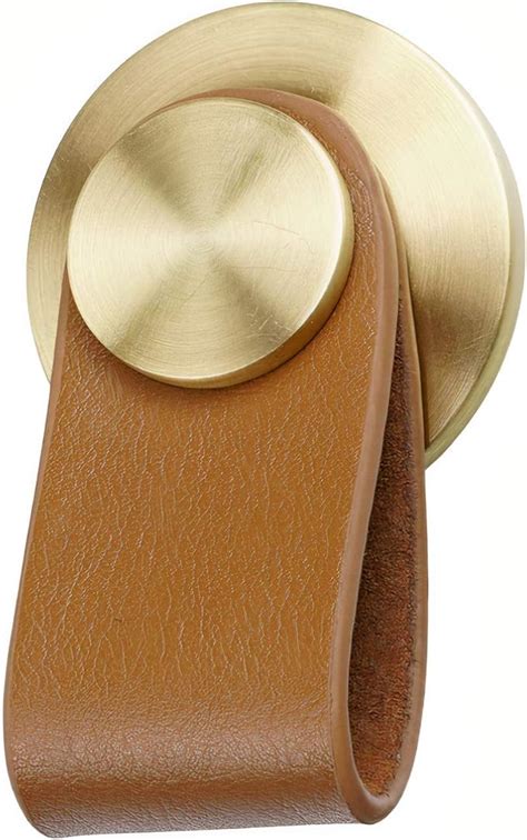 Leather Pulls Premium Faux Leather Cabinet Pulls Set Of Leather