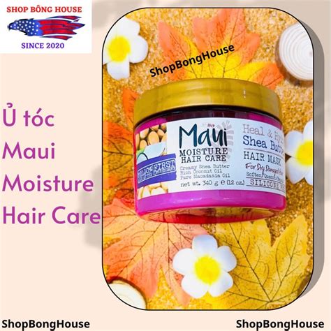 Bill Us Maui Moisture Shea Butter Hair Mask 340g Shopee Thailand