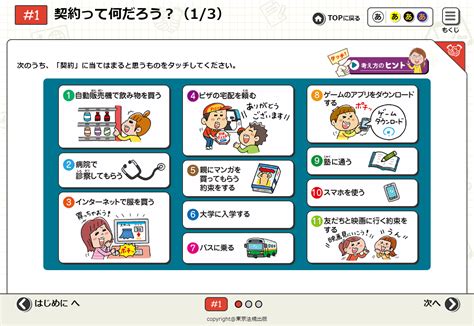 中学生のかしこい消費生活（web版） 未来の教室 ～learning Innovation～