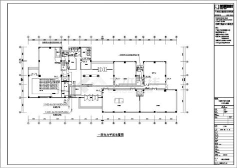 申达1号公寓楼装潢电施设计全套cad施工图公寓楼土木在线