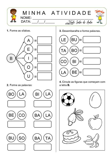 Atividades De Alfabetiza O E Letramento Pdf Retoedu