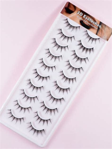 Manga Lashes Pairs Extra Long False Eyelashes Shein Usa