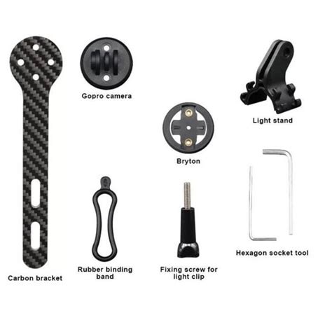 Compteur Pour Cycle Support D Ordinateur De V Lo En Fiber De Carbone