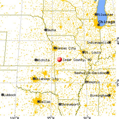 Cedar County, Missouri detailed profile - houses, real estate, cost of ...