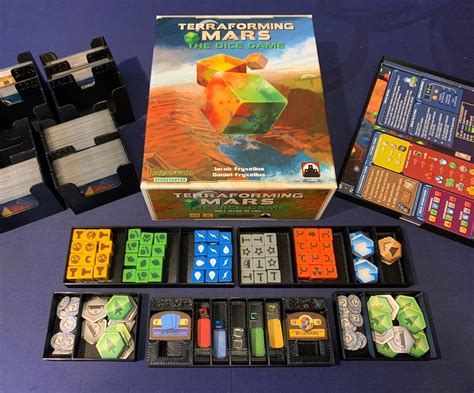 Terraforming Mars Dice Game Insert Etsy