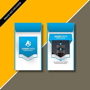 Blue Business Card Template Download on Pngtree