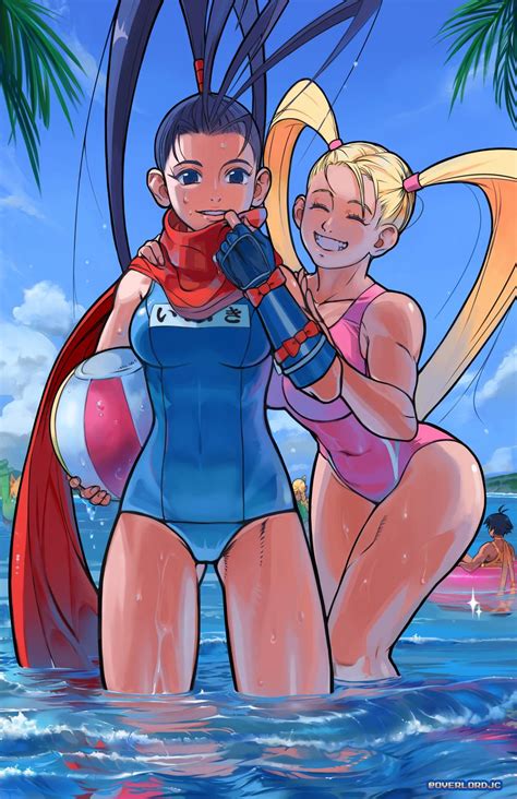 Cammy White Rainbow Mika Makoto Ibuki Blanka And 1 More Street Fighter And 2 More Drawn