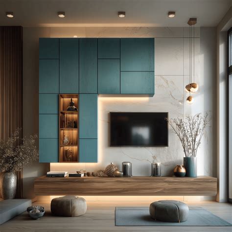 latest tv showcase designs  stylish  smart living spaces