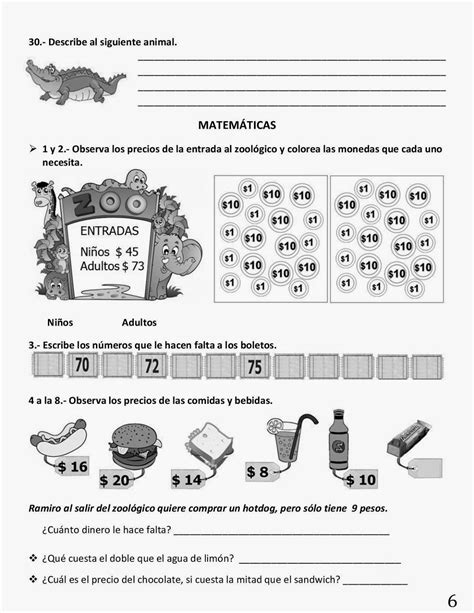 Examen Primer Grado Bloque Iv Ciclo Escolar