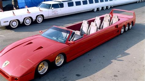 1980s Ferrari F40 Limo One Off By Jay Ohrberg YouTube