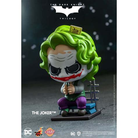 Hot Toys Cosbi Minifigure The Joker 8 Cm The Dark Knight Trilogy Dc