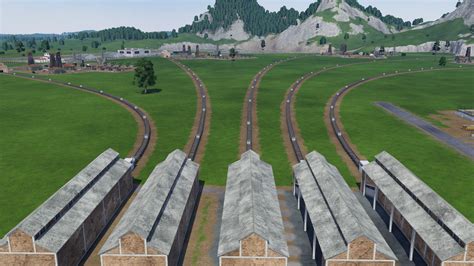 Neues Von Der Baustelle MAP Und Paar Luft Aufnahmen Transport Fever