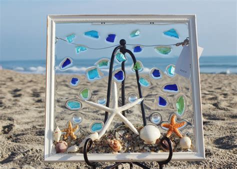 SEA GLASS Art WindowBest Beach Art Beach ArtworkBest Selling