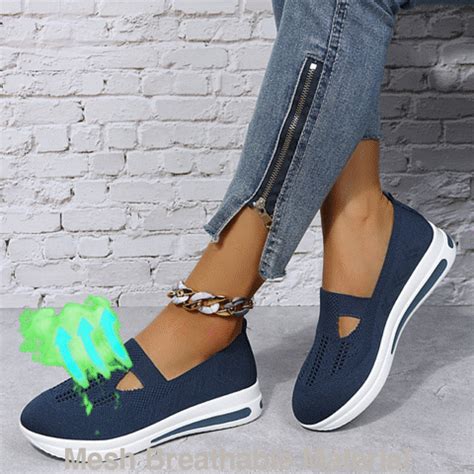 2024 Women Mesh Comfortable Walking Shoes, Orthopedic Ladies Shoes – ORTHOFUS