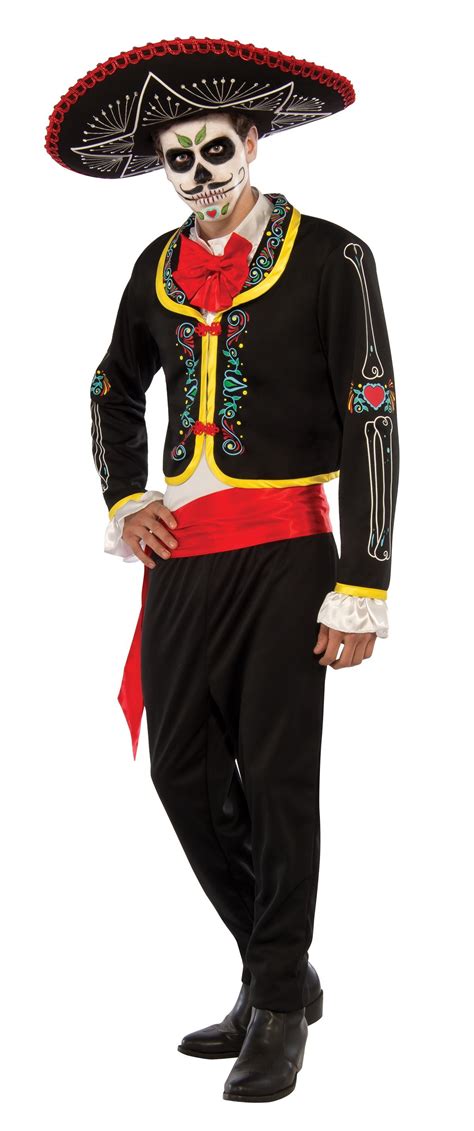 Adult Day Of The Dead Senior Men Costume | $48.99 | The Costume Land