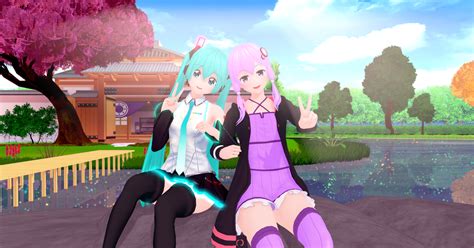 コイカツ Yukari And Miku On The Rock Sd The Nechyrのイラスト Pixiv