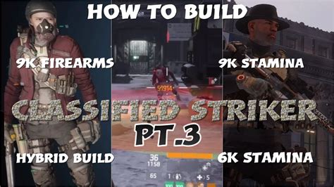 HOW TO BUILD CLASSIFIED STRIKER PT 3 50k Crits 9k 6k 9k Firearms