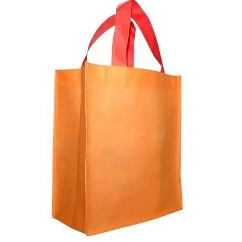 Plain Non Woven Loop Handle Bag Capacity 1 8 Kg At Rs 220 Kilogram