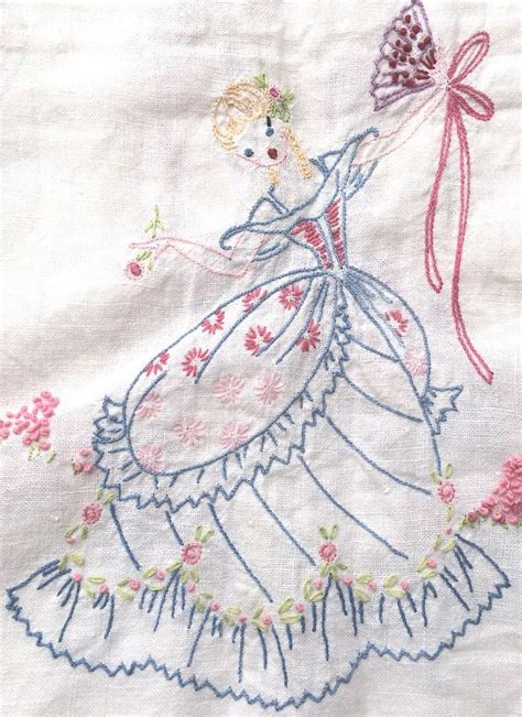 Vintage Nursery Embroidery Vintage Southern Belle Embroidery Embroidery Patterns