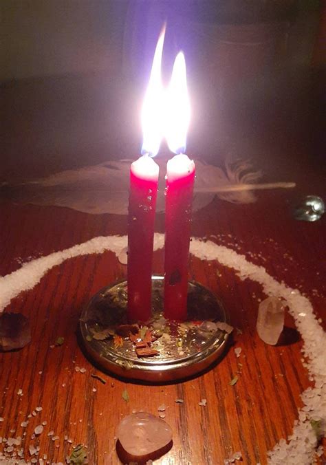 Soulmate Twin Flame Candle Ritual Etsy Canada