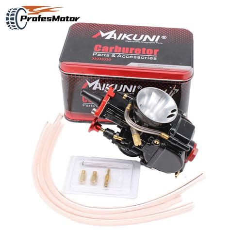 Motorcycle Flat Curtain Carburetor For Mikuni PWK 21 24 26 28 30 32