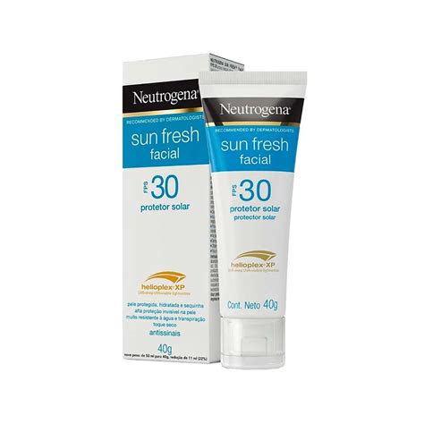 Protetor Solar Facial Neutrogena Sun Fresh FPS 30 40g Shopee Brasil