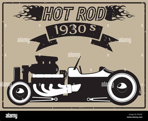 Classic Car Hot Rod Svg