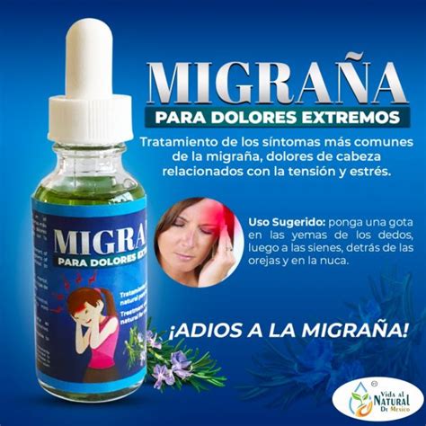 Gotas Naturales para la Migraña