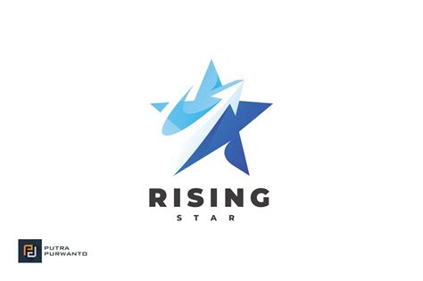 Rising Star Logo Template Branding And Logo Templates Creative Market