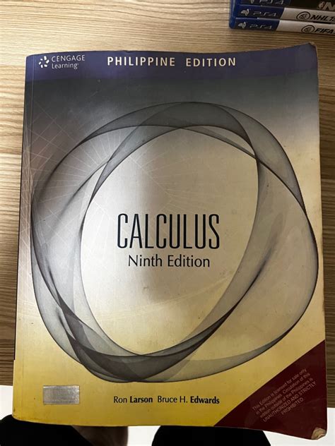 Calculus Ninth Edition Philippine Edition Ron Larson And Bruce H