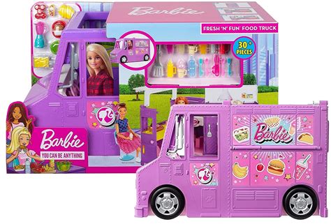 Barbie Foodtruck Auto Dla Lalek Kamper Gmw07 Barbie Serie Id Gmw07 Aspekto