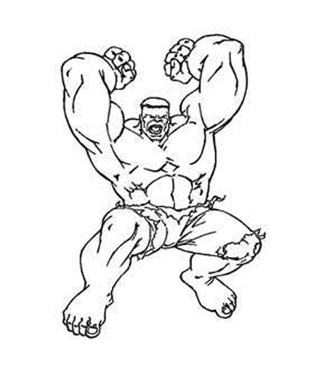 Free Printable Hulk Coloring Pages For Kids