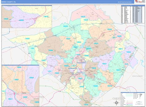 Berks County Map