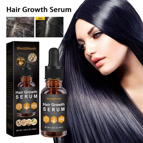 Hair Growth Serum for Black Women with Chebe, Allurium Beauty Hair ...