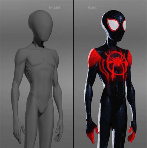 Artstation Miles Morales Spider Man Into The Spider Verse Yashar