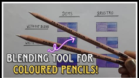 Blending Tool For Colour Pencils Prismacolor Colourless Blender