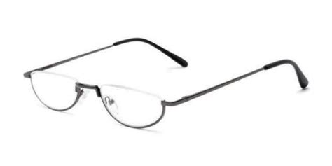 Halbmond Lesebrille Halbrandlos Mehrere Farben Federscharniere Brille