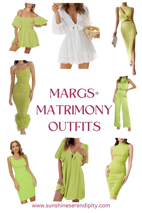 Margs And Matrimony Bachelorette Outfits Lime Green And White