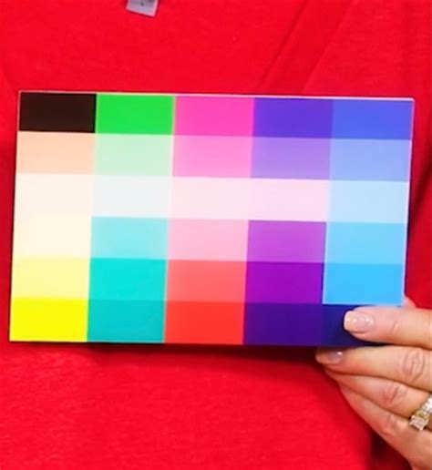 Type 1 Style Guide Card Color Card Color Mixing Type 1