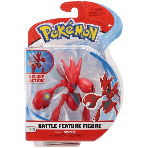 Jazwares Pokemon Battle Feature Figure Scizor Jw Toys Shop Gr