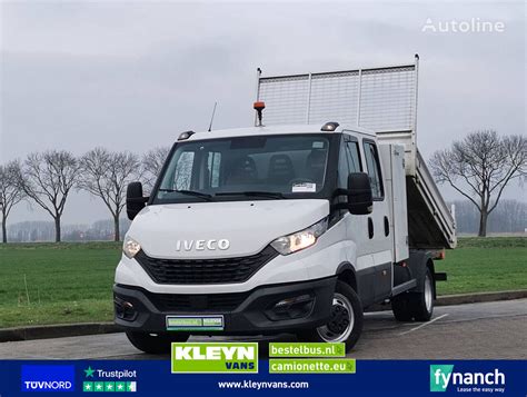 Iveco Daily C Dub Cab Kipper Kist Kipper Vrachtwagen