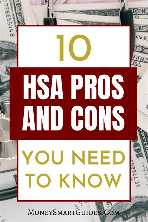 10 Important Health Savings Account Pros And Cons Money Smart Guides