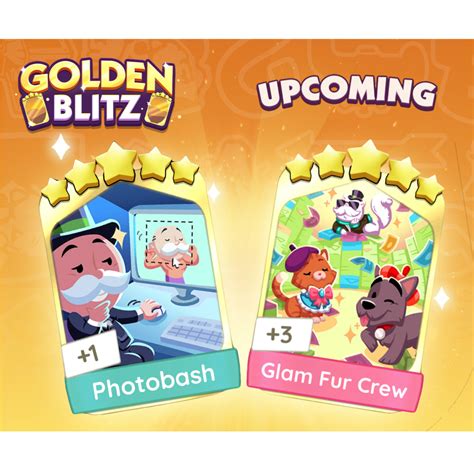 Golden Blitz – Monopoly Go Stickers